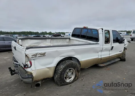 2001 Ford F250 Super Duty from USA, damaged, VIN 1FTNX21F11EA85158